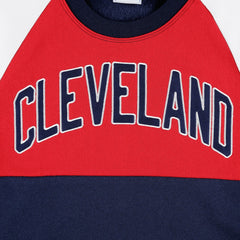 MLB Cleveland Guardians Starter Women's Baseline Raglan Pullover Sweatshirt