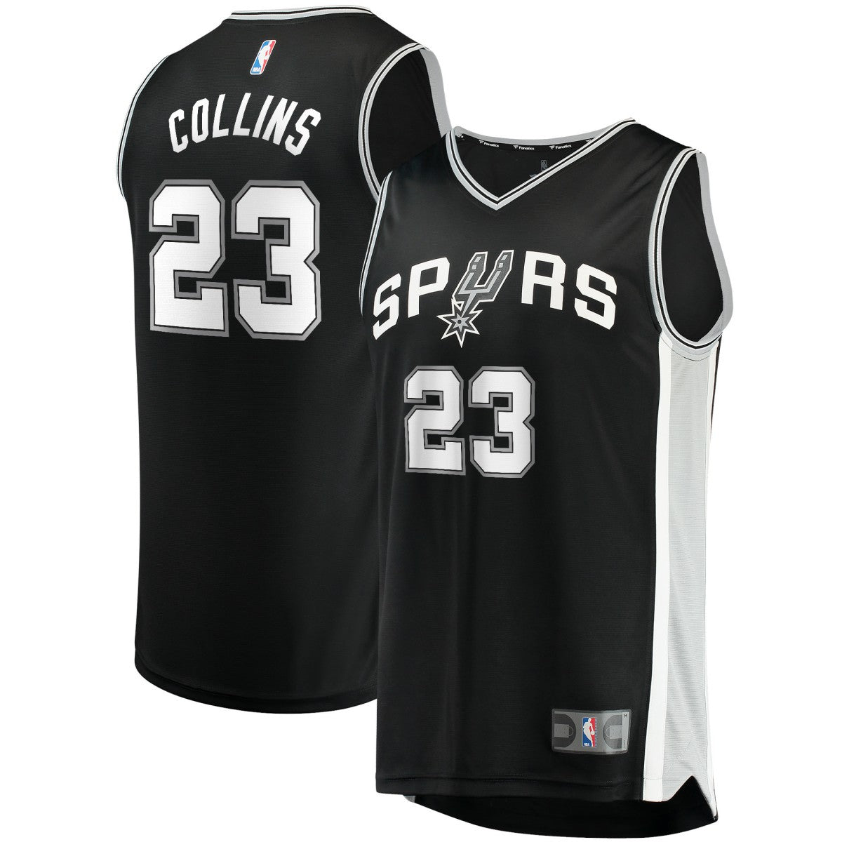 NBA Zach Collins San Antonio Spurs Fast Break Replica Jersey