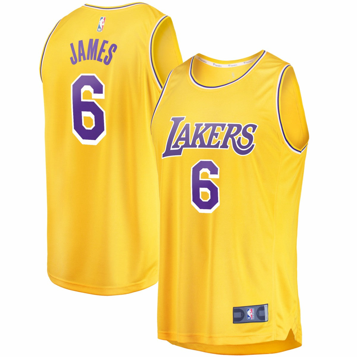 NBA LeBron James Los Angeles Lakers 2021/22 Fast Break Replica Jersey