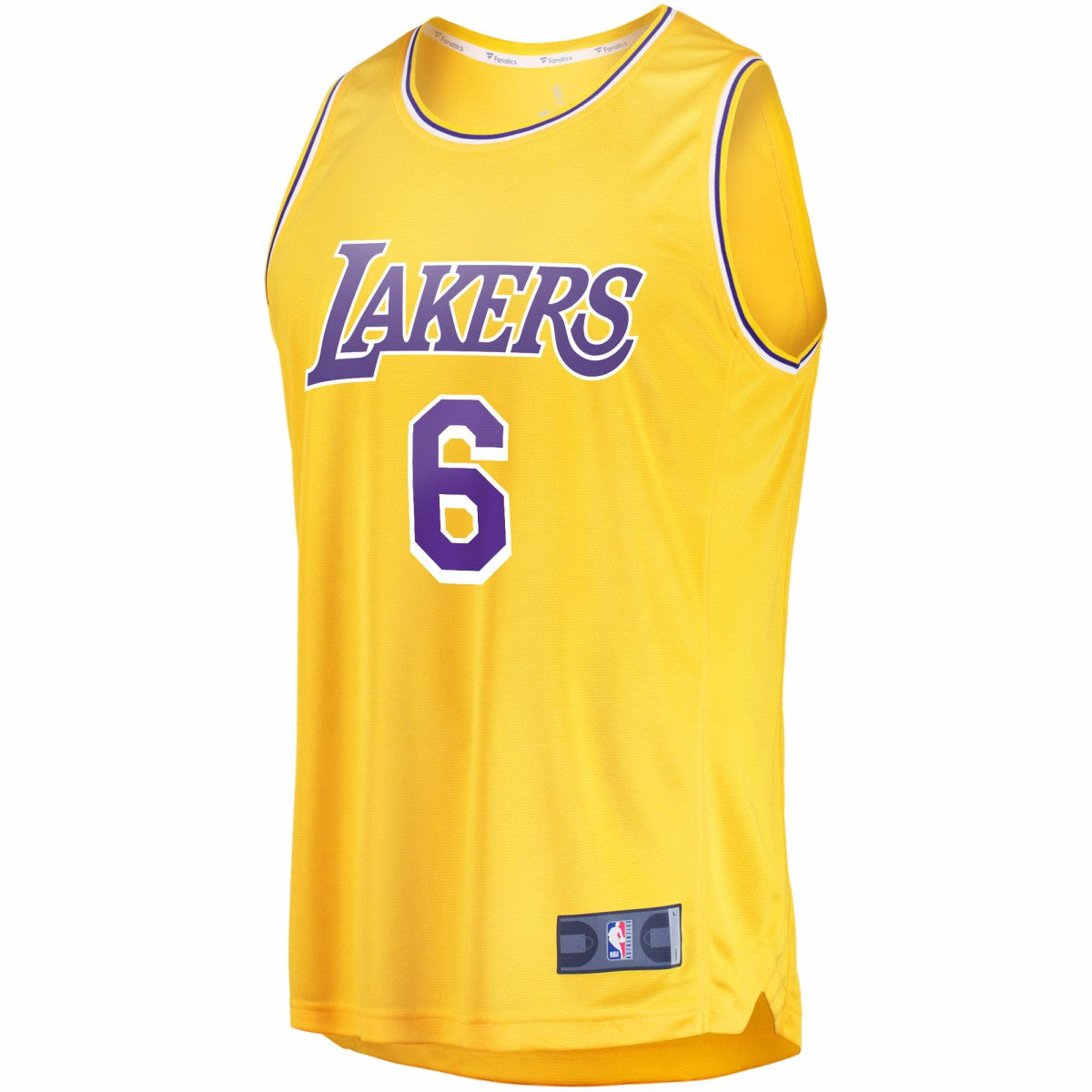 NBA LeBron James Los Angeles Lakers 2021/22 Fast Break Replica Jersey