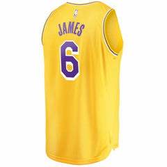 NBA LeBron James Los Angeles Lakers 2021/22 Fast Break Replica Jersey