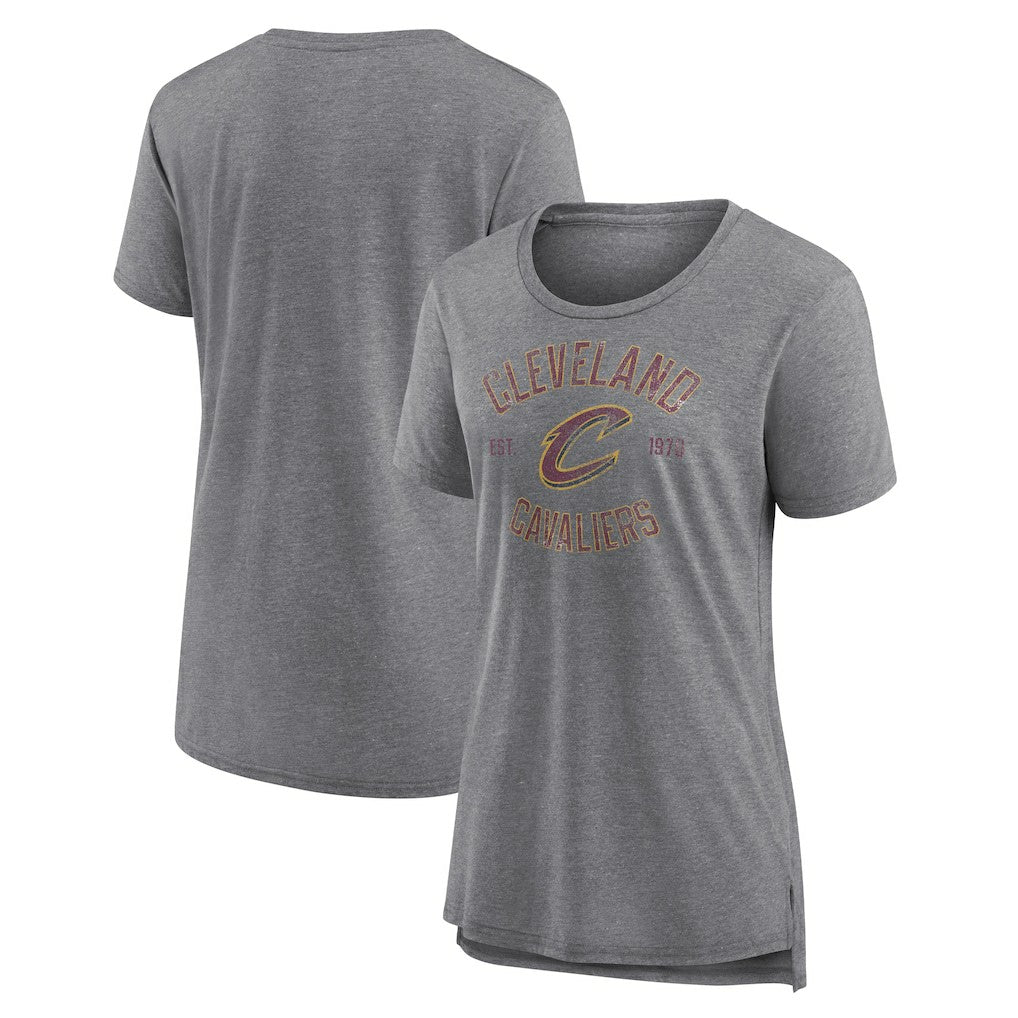 NBA Cleveland Cavaliers Women's Heritage Tri-Blend T-Shirt sale