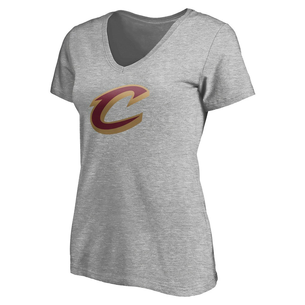 NBA Cleveland Cavaliers Women's Primary Team Logo V-Neck T-Shirt sale