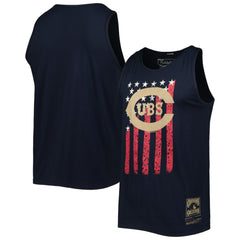 MLB Chicago Cubs Mitchell & Ness Cooperstown Collection Stars and Stripes Tank Top