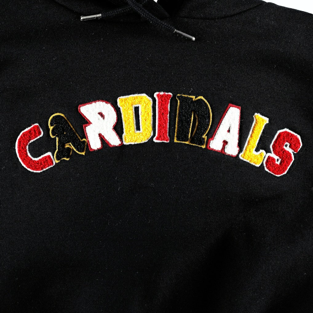 The Wild Collective Women's Cropped Pullover Hoodie - Arizona Cardinals