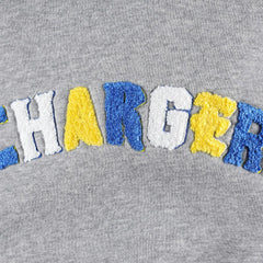 The Wild Collective Women's Cropped Pullover Hoodie - Los Angeles Chargers
