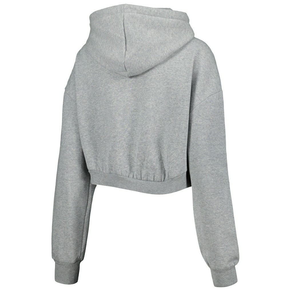 The Wild Collective Women's Cropped Pullover Hoodie - Pittsburgh Steelers