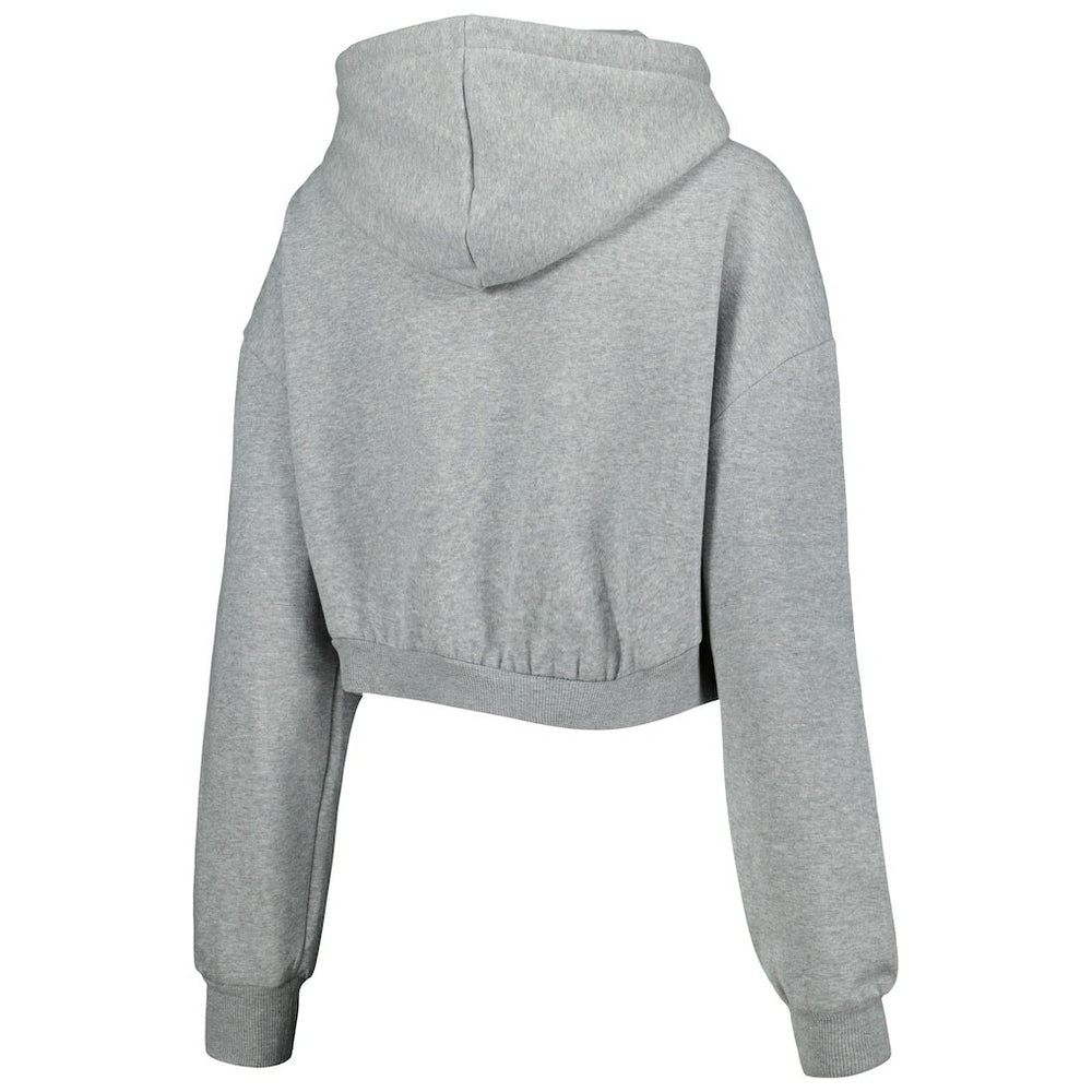 The Wild Collective Women's Cropped Pullover Hoodie - Pittsburgh Steelers