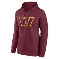 Women's Team Primary Logo Pullover Hoodie - Washington Commanders