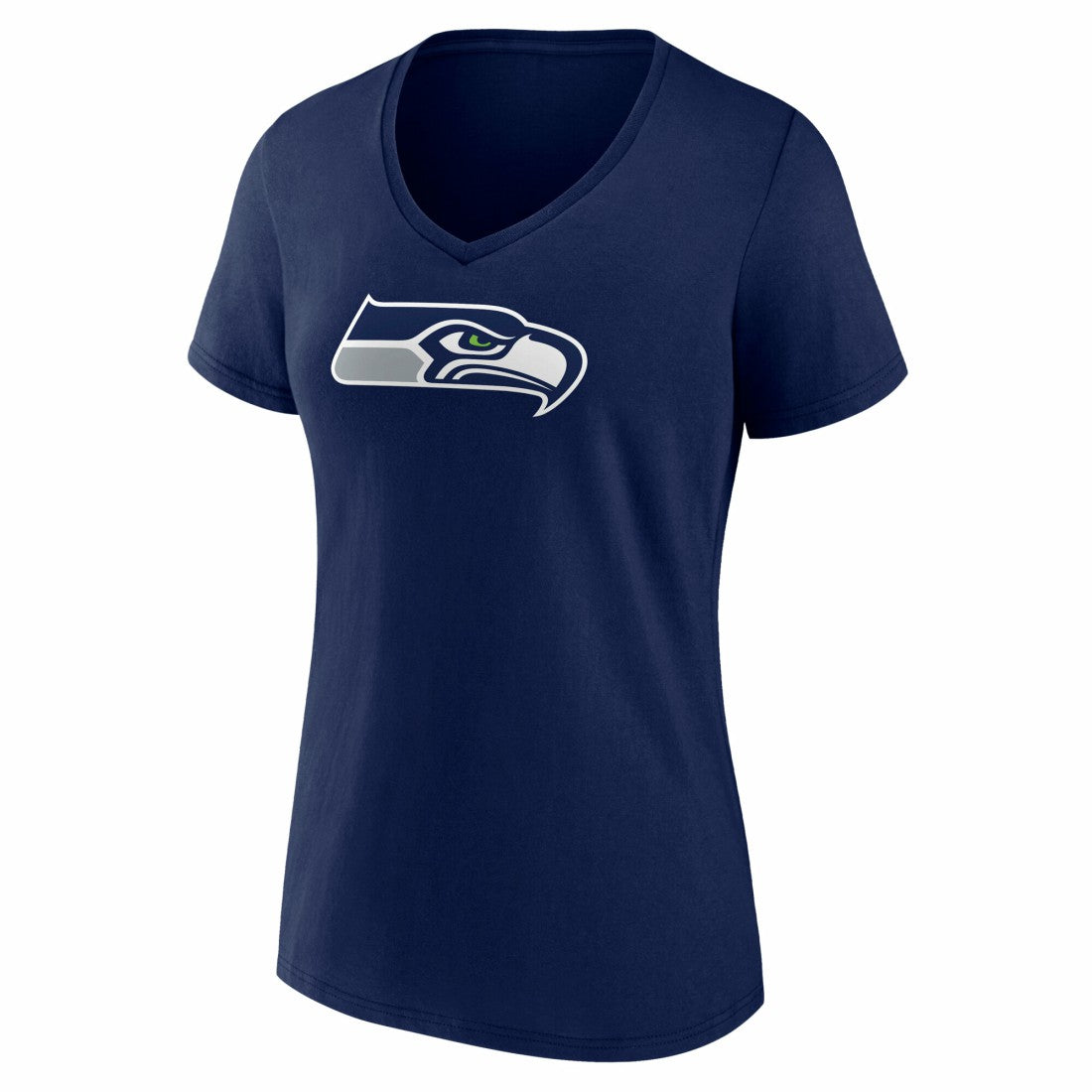 Women's Icon Primary Logo V-Neck T-Shirt - Seattle Seahawks