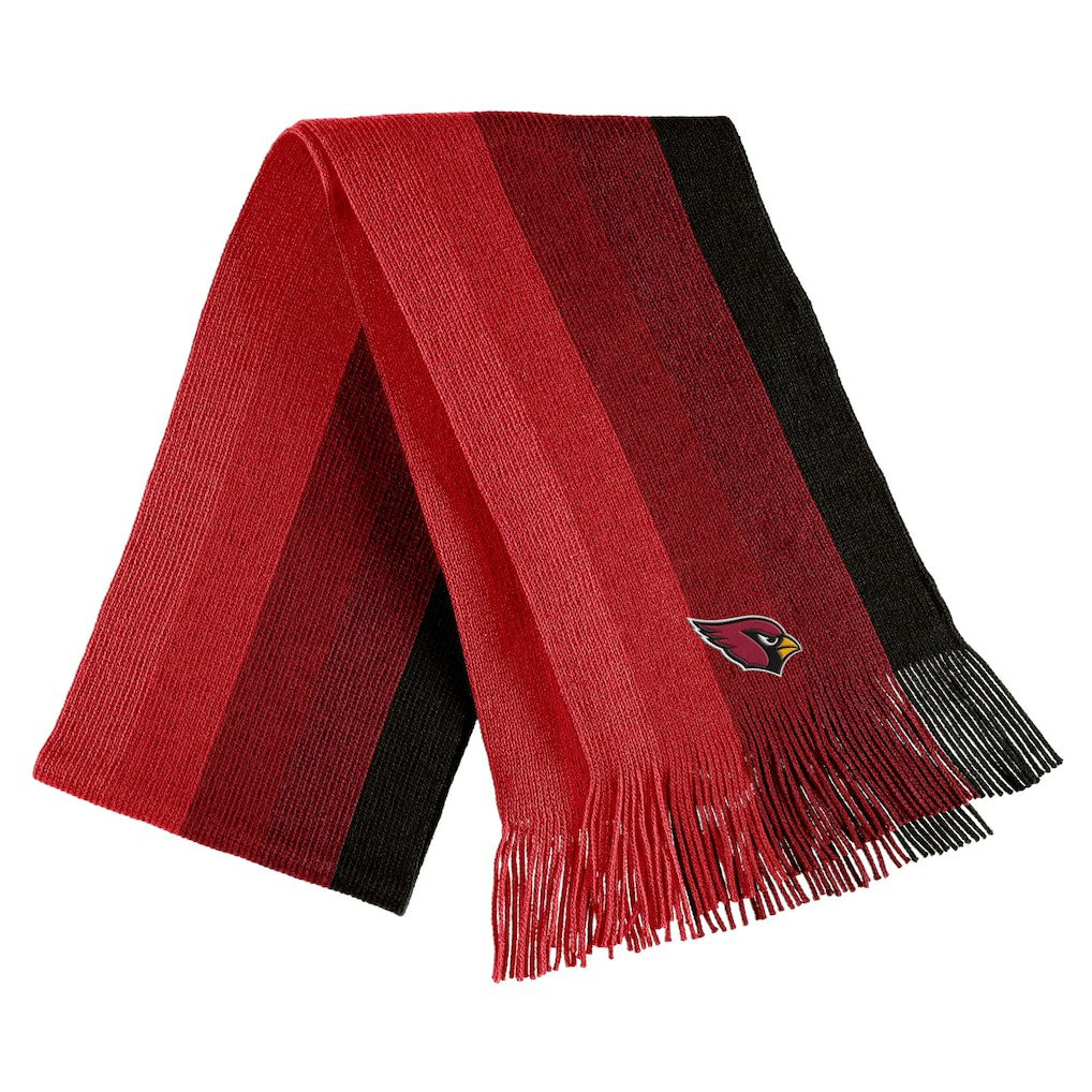 WEAR by Erin Andrews Women's Ombre Pom Knit Hat and Scarf Set - Arizona Cardinals