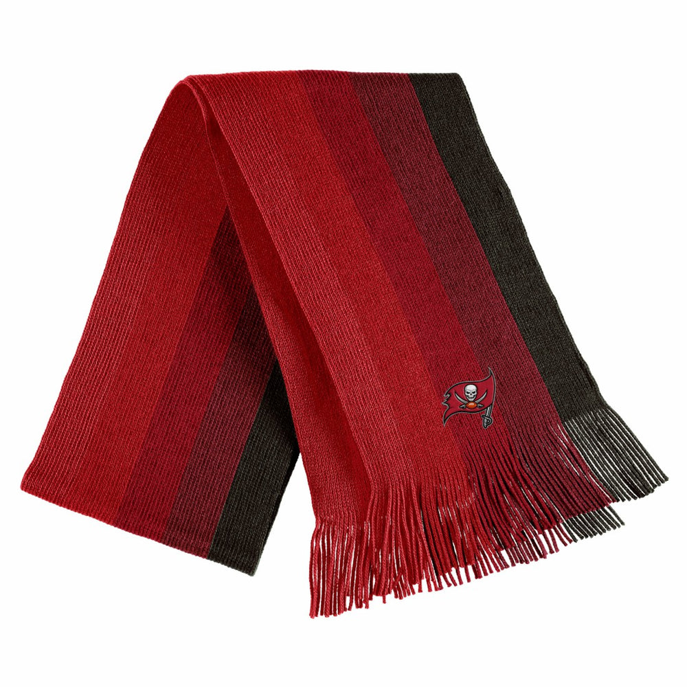 WEAR by Erin Andrews Women's Ombre Pom Knit Hat and Scarf Set - Tampa Bay Buccaneers