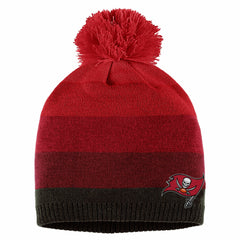 WEAR by Erin Andrews Women's Ombre Pom Knit Hat and Scarf Set - Tampa Bay Buccaneers