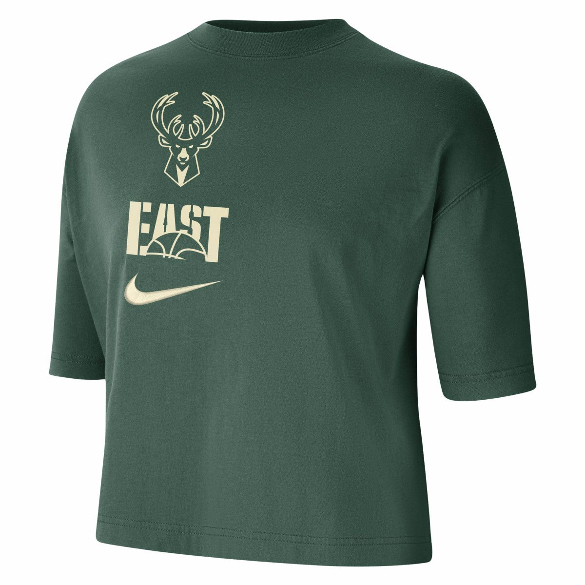 NBA Milwaukee Bucks Women's Essential Boxy T-Shirt