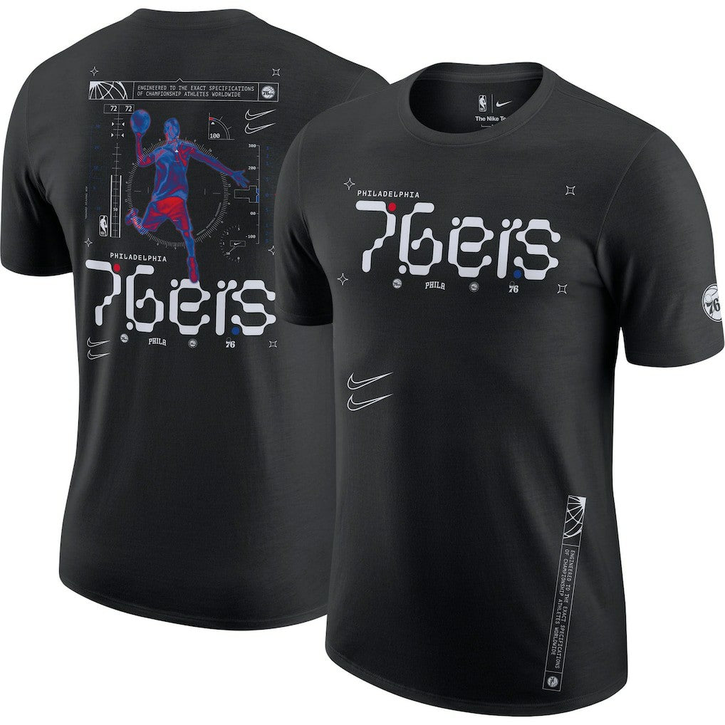 NBA Philadelphia 76ers Courtside Air Traffic Control Max90 T-Shirt