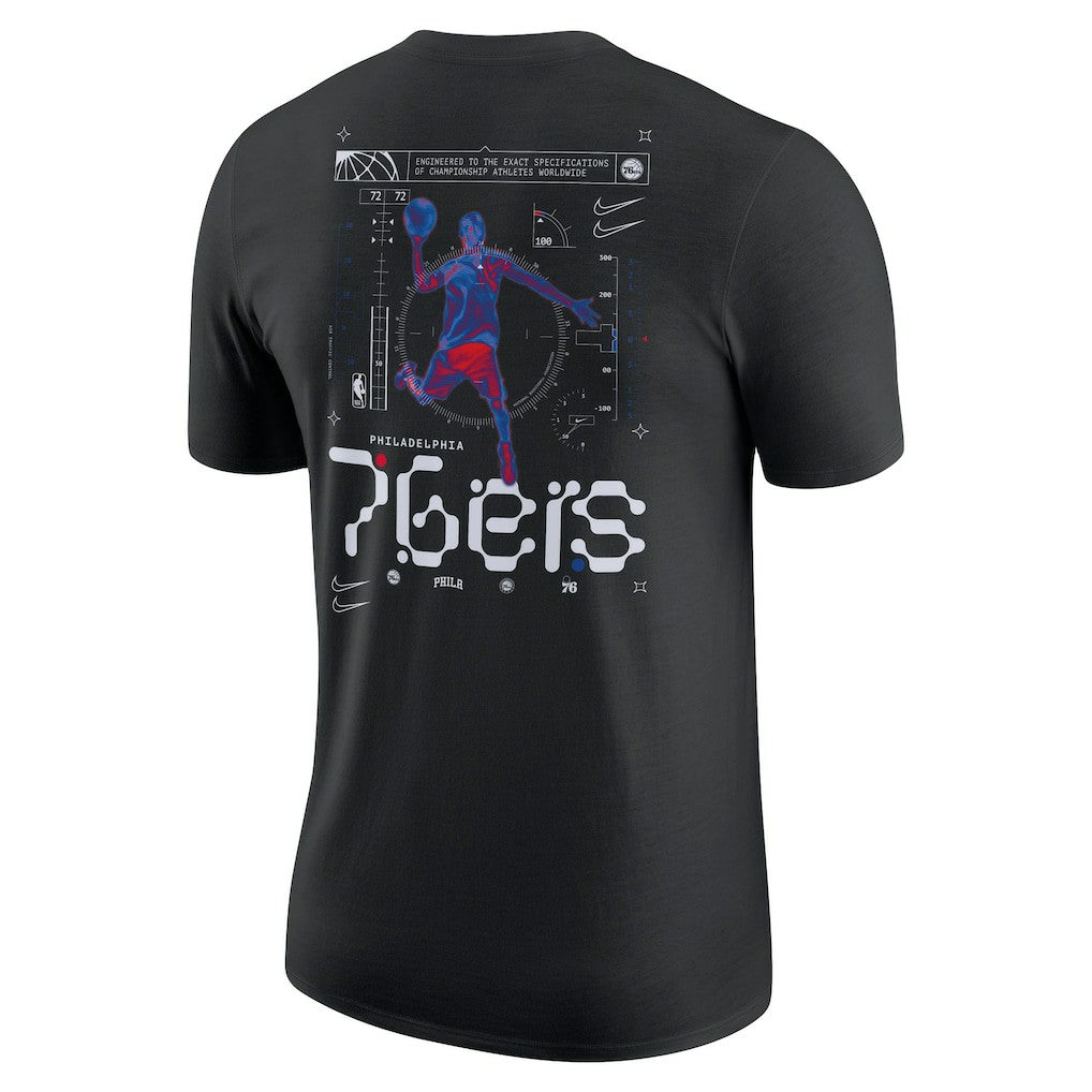 NBA Philadelphia 76ers Courtside Air Traffic Control Max90 T-Shirt