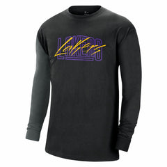 NBA Los Angeles Lakers Courtside Versus Flight MAX90 Long Sleeve T-Shirt