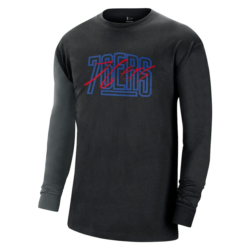 NBA Philadelphia 76ers Courtside Versus Flight MAX90 Long Sleeve T-Shirt