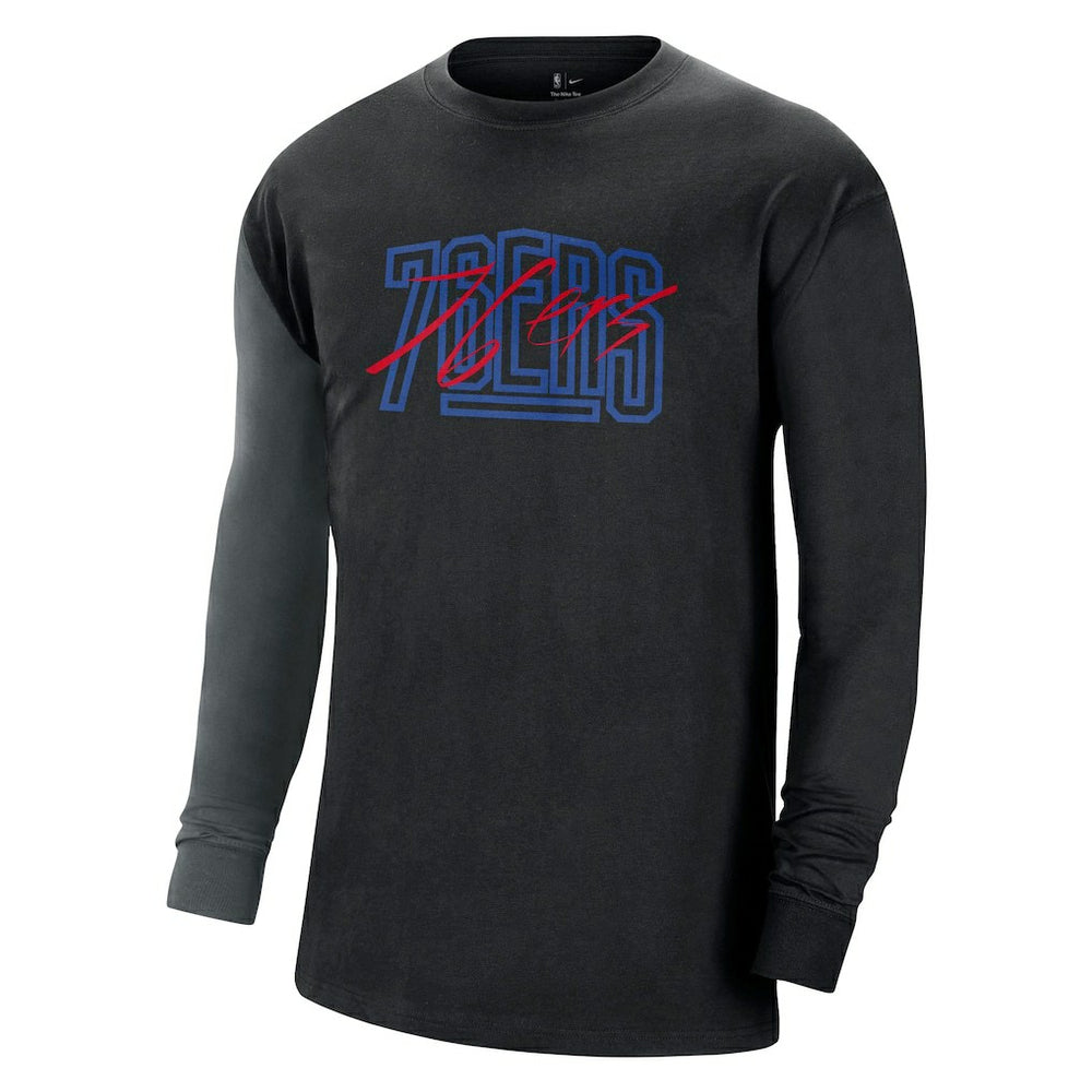 NBA Philadelphia 76ers Courtside Versus Flight MAX90 Long Sleeve T-Shirt