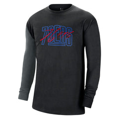 NBA Philadelphia 76ers Courtside Versus Flight MAX90 Long Sleeve T-Shirt