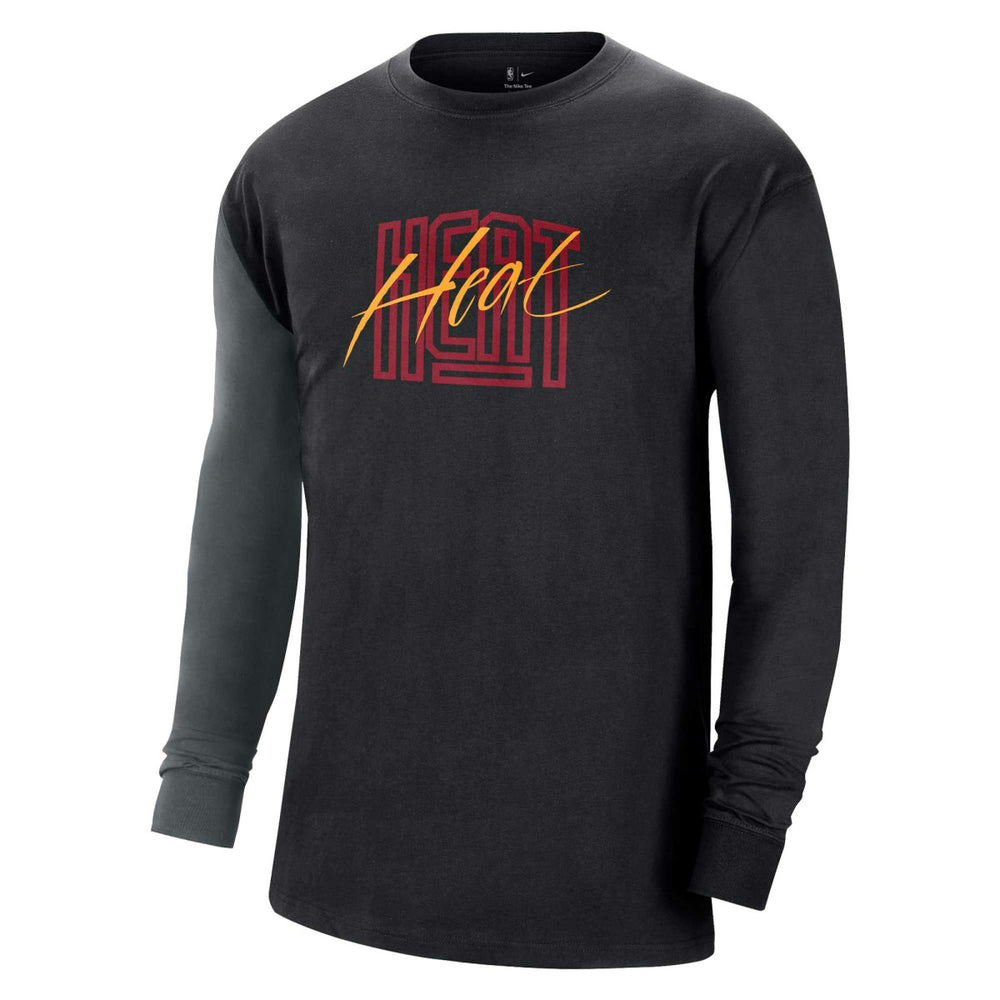 NBA Miami Heat Courtside Versus Flight MAX90 Long Sleeve T-Shirt