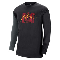 NBA Miami Heat Courtside Versus Flight MAX90 Long Sleeve T-Shirt