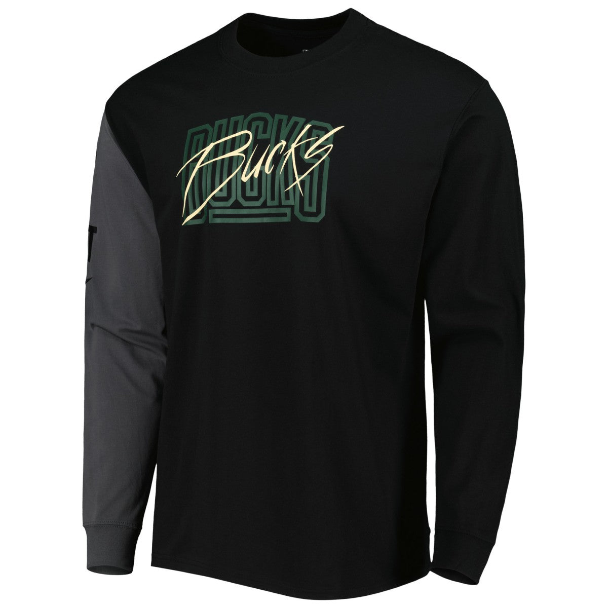 NBA Milwaukee Bucks Courtside Versus Flight MAX90 Long Sleeve T-Shirt