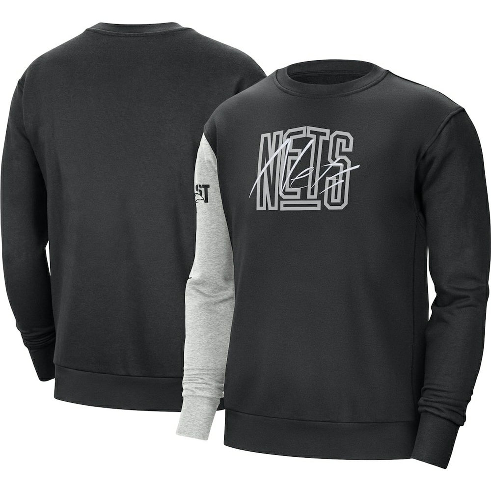 NBA Brooklyn Nets Courtside Versus Force & Flight Pullover Sweatshirt