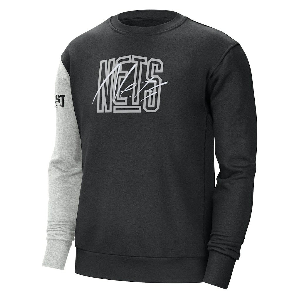 NBA Brooklyn Nets Courtside Versus Force & Flight Pullover Sweatshirt