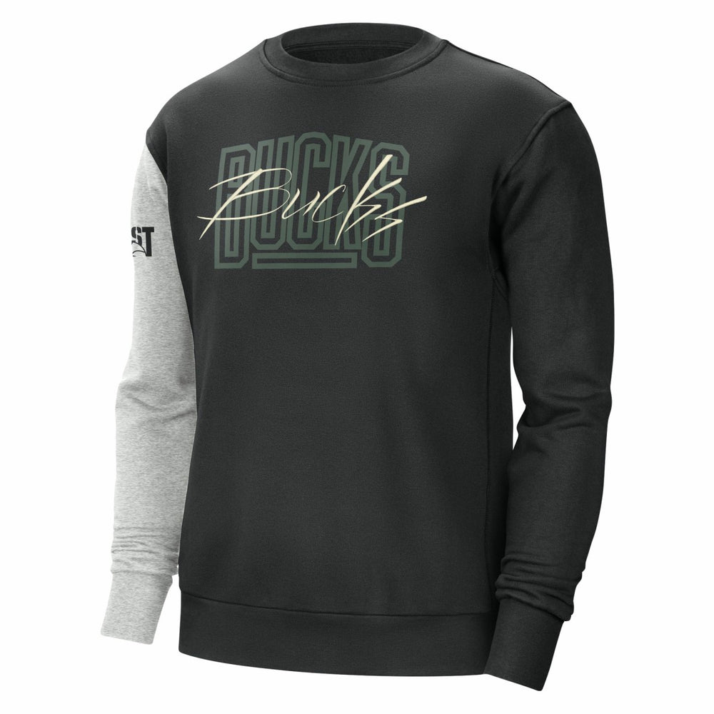 NBA Milwaukee Bucks Courtside Versus Force & Flight Pullover Sweatshirt