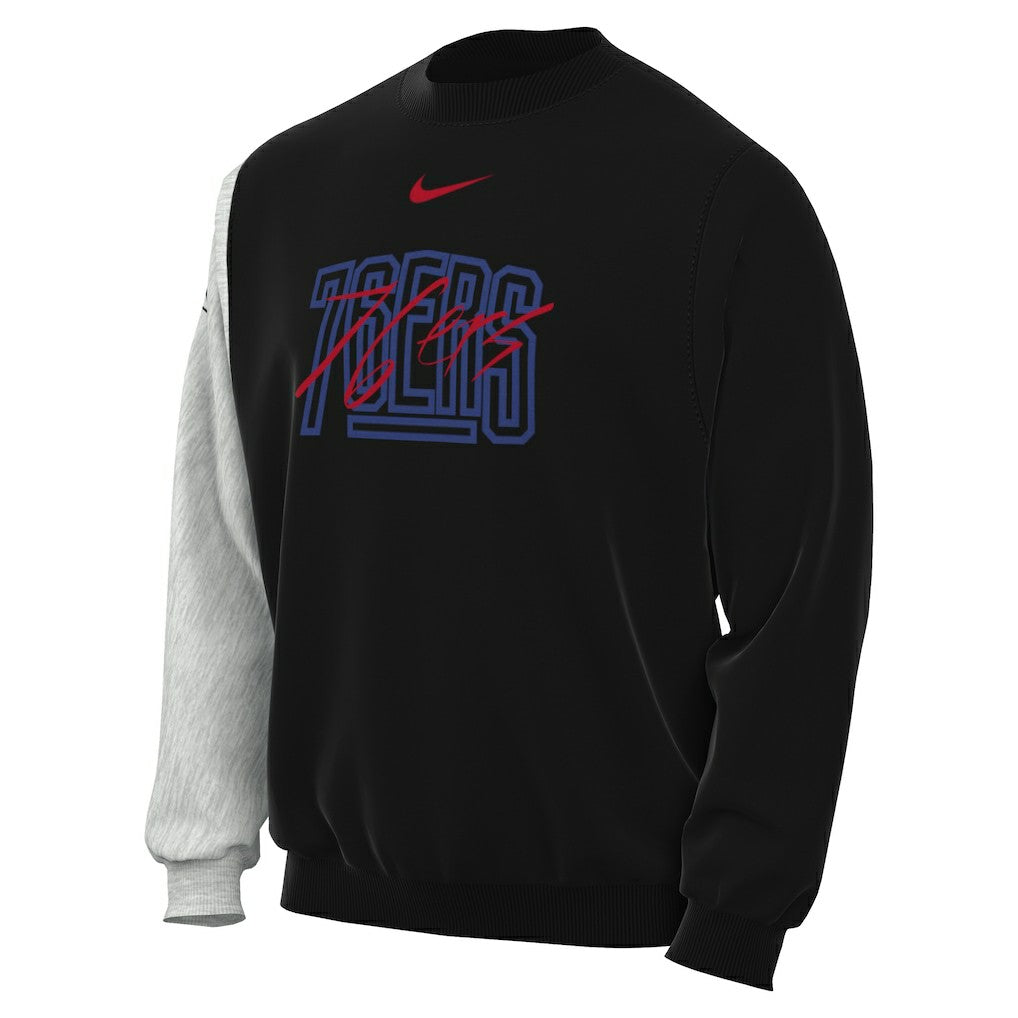 NBA Philadelphia 76ers Courtside Versus Force & Flight Pullover Sweatshirt