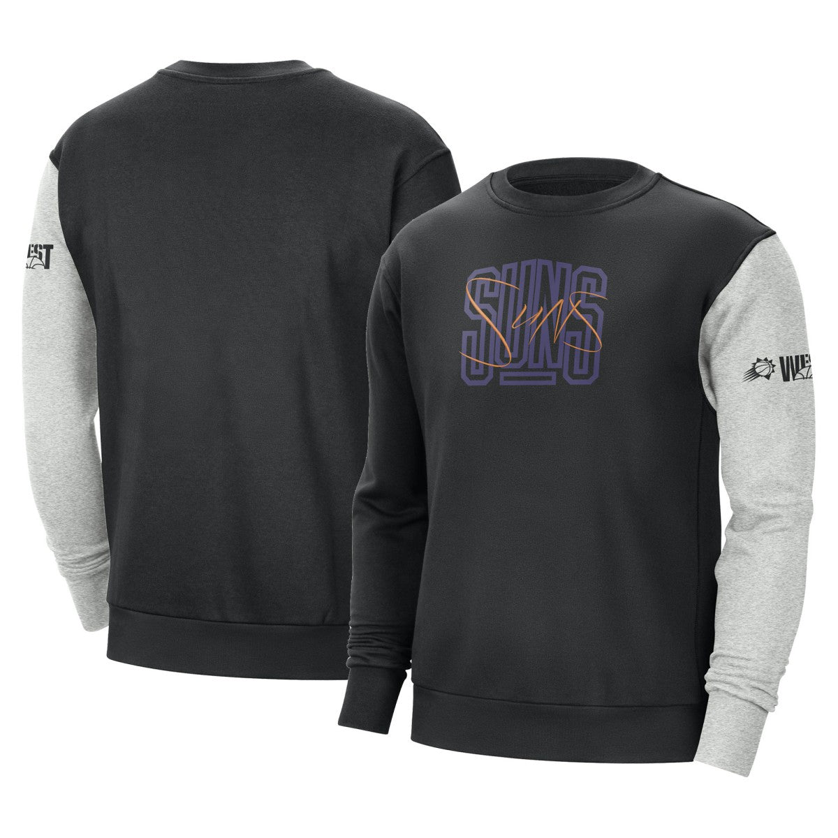 NBA Phoenix Suns Courtside Versus Force & Flight Pullover Sweatshirt