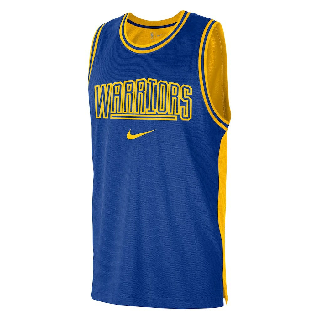 NBA Golden State Warriors Courtside Versus Force Split DNA Performance Mesh Tank Top sale