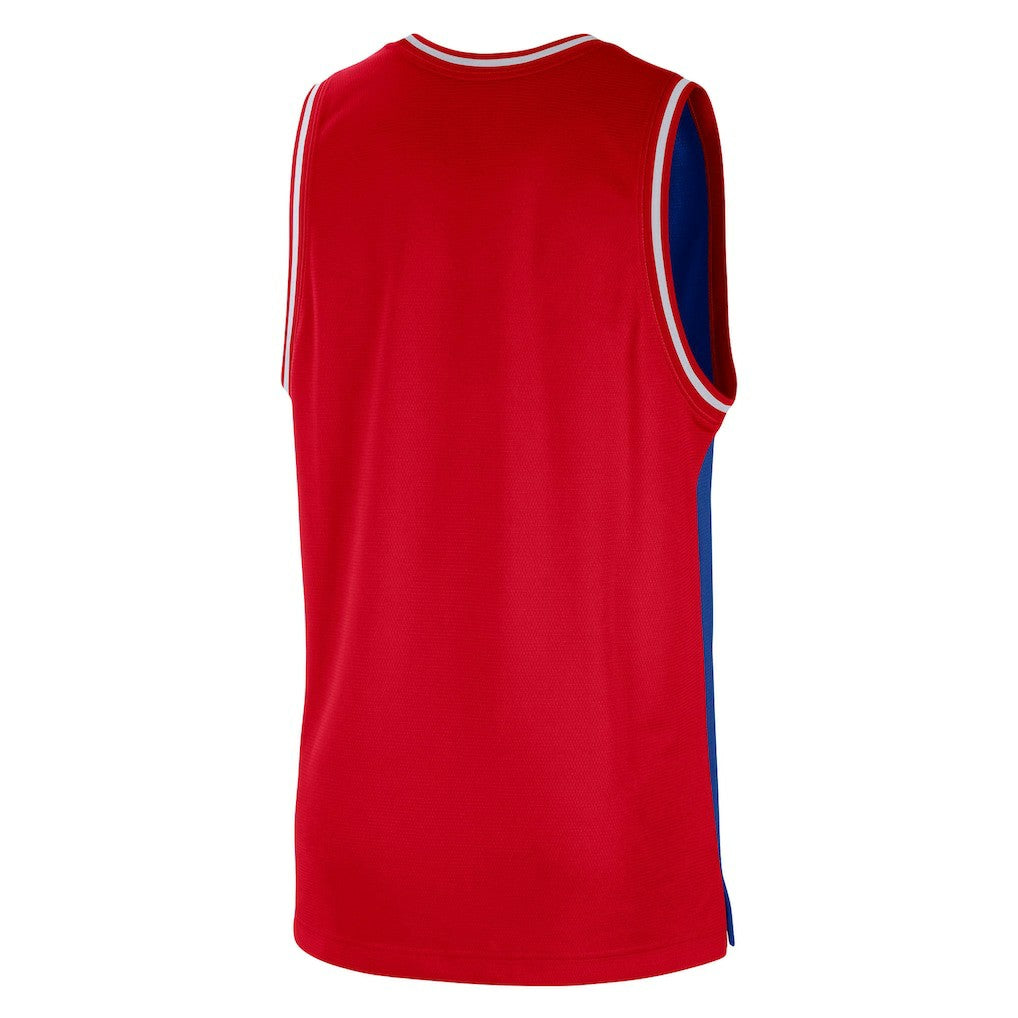 NBA Philadelphia 76ers Courtside Versus Force Split DNA Performance Mesh Tank Top sale