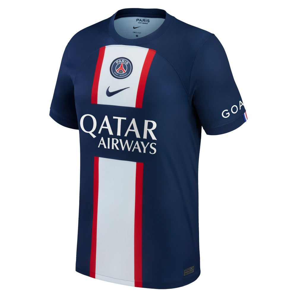 Kylian Mbappé Paris Saint-Germain 2022/23 Home Replica Player Jersey - Nike Blue