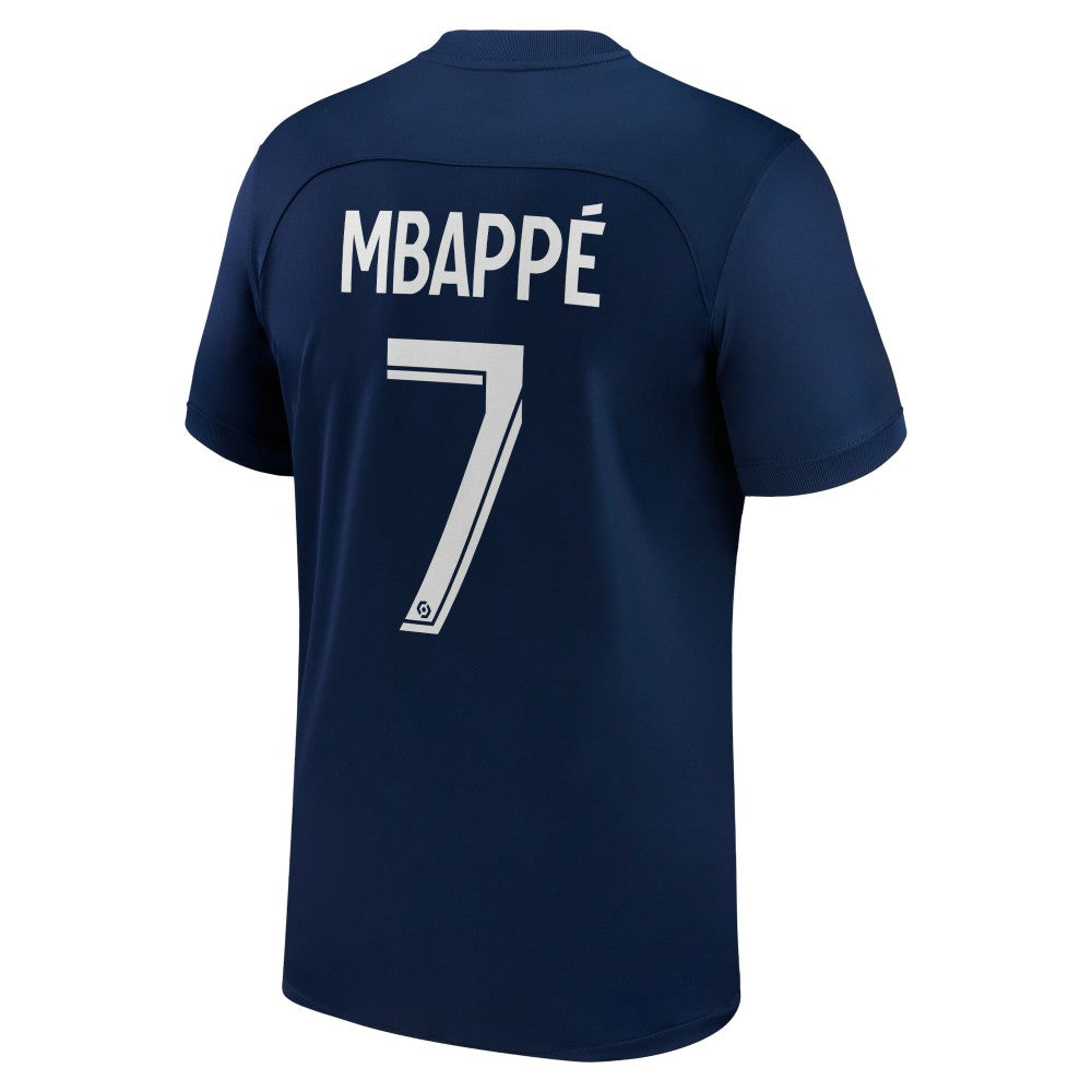 Kylian Mbappé Paris Saint-Germain 2022/23 Home Replica Player Jersey - Nike Blue