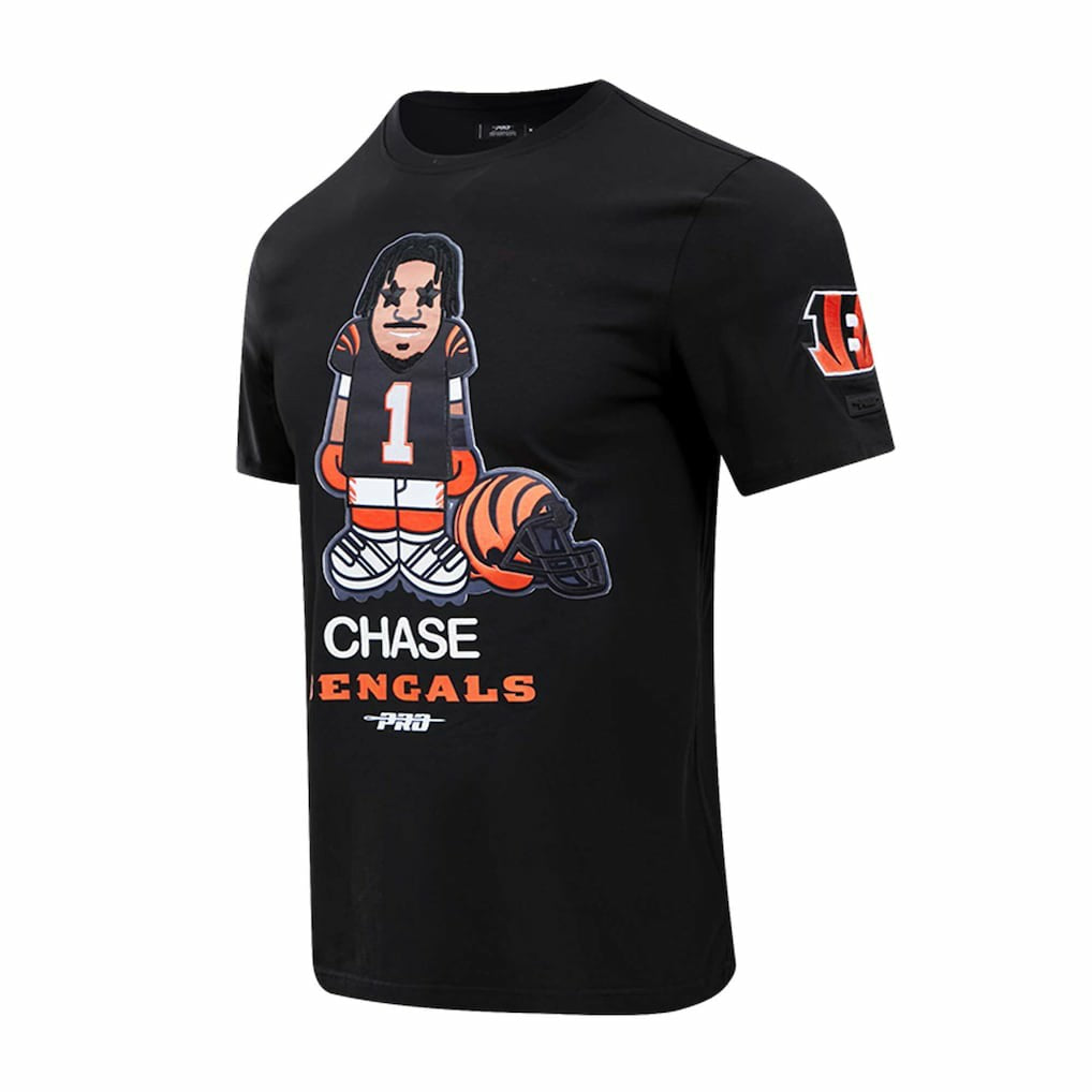 Ja'Marr Chase  Pro Standard Player Avatar Graphic T-Shirt - Cincinnati Bengals
