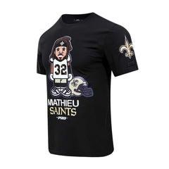 Tyrann Mathieu  Pro Standard Player Avatar Graphic T-Shirt - New Orleans Saints