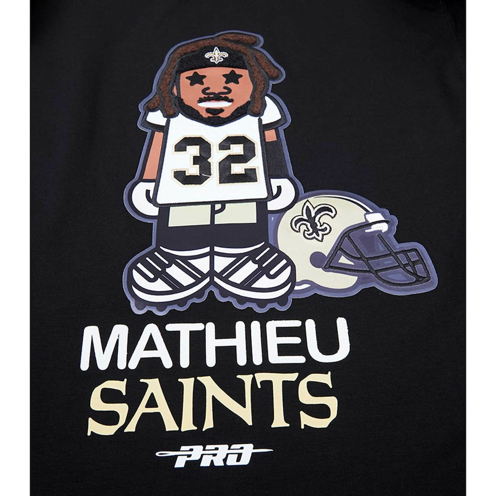 Tyrann Mathieu  Pro Standard Player Avatar Graphic T-Shirt - New Orleans Saints