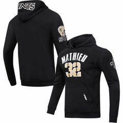 Tyrann Mathieu  Pro Standard Player Name & Number Pullover Hoodie - New Orleans Saints