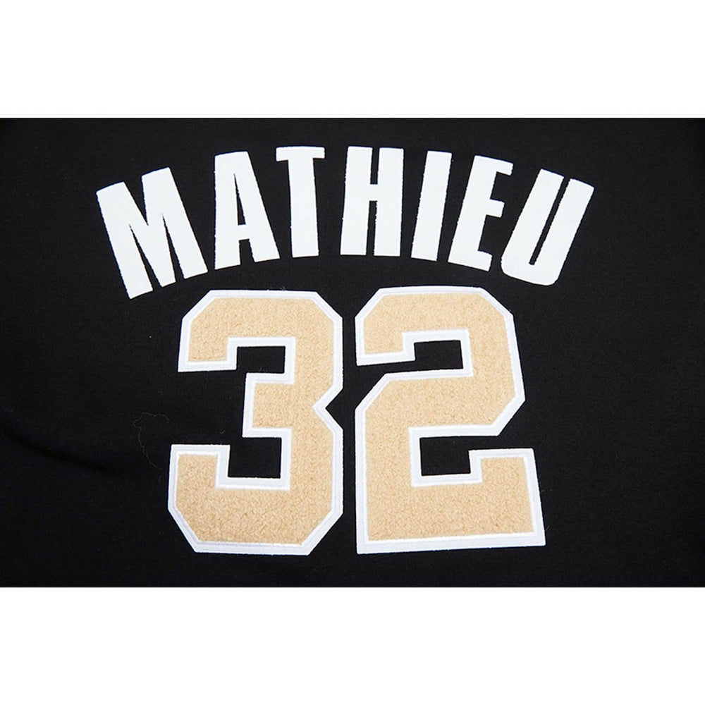 Tyrann Mathieu  Pro Standard Player Name & Number Hoodie T-Shirt - New Orleans Saints