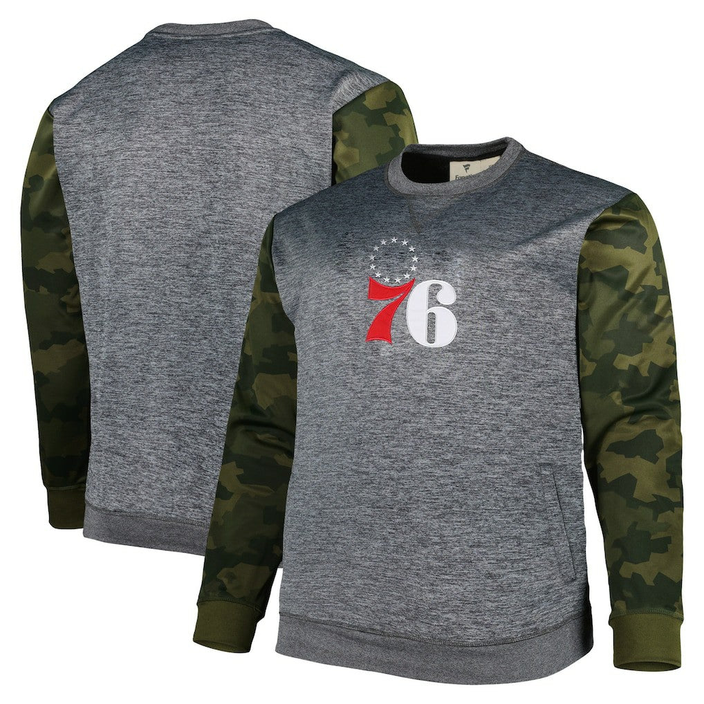 NBA Philadelphia 76ers Big & Tall Camo Stitched Sweatshirt