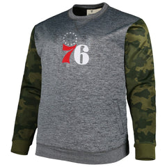 NBA Philadelphia 76ers Big & Tall Camo Stitched Sweatshirt