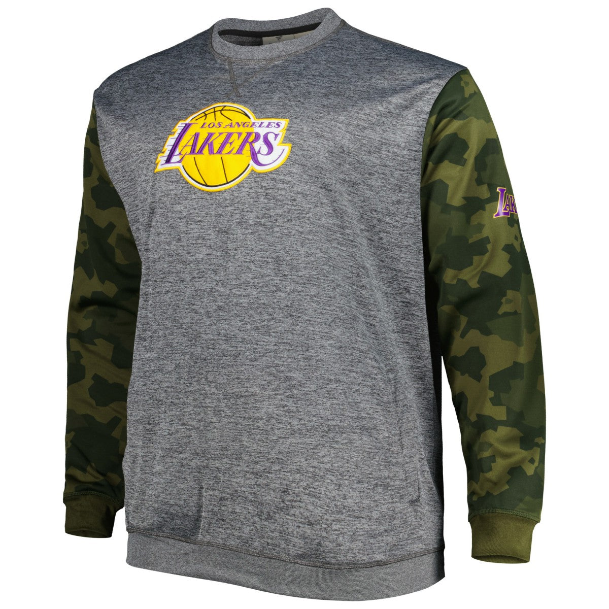 NBA Los Angeles Lakers Big & Tall Camo Stitched Sweatshirt