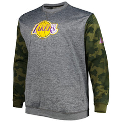 NBA Los Angeles Lakers Big & Tall Camo Stitched Sweatshirt