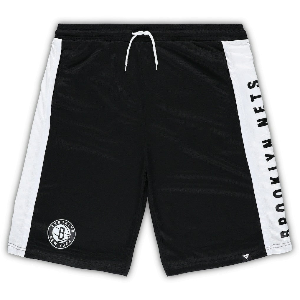 NBA Brooklyn Nets Big & Tall Referee Iconic Mesh Shorts