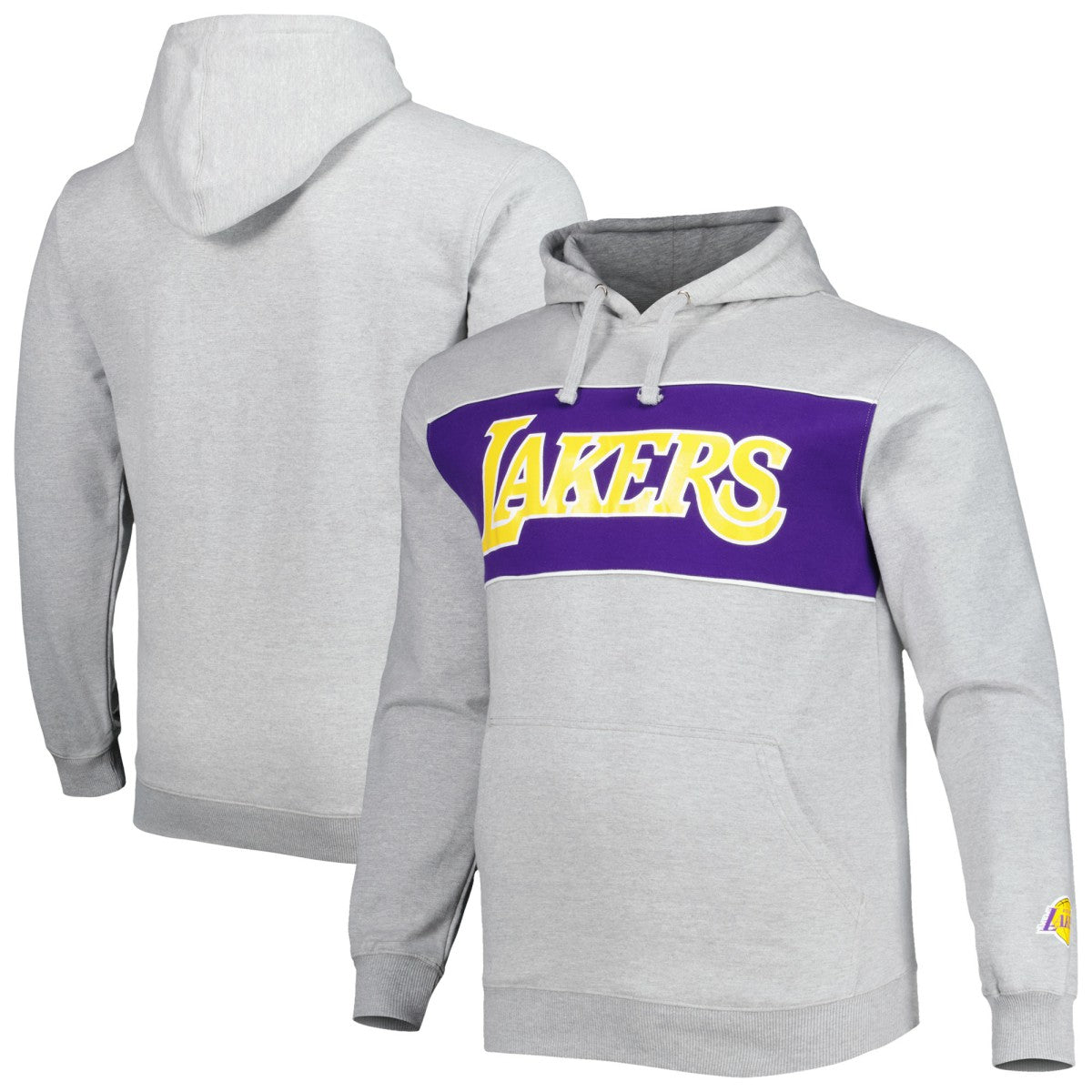 NBA Los Angeles Lakers Big & Tall Wordmark Pullover Hoodie