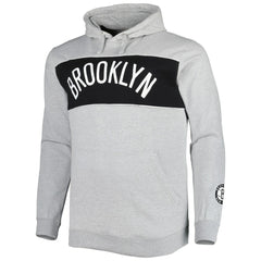 NBA Brooklyn Nets Big & Tall Wordmark Pullover Hoodie