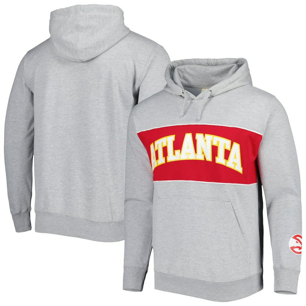 NBA Atlanta Hawks Wordmark French Terry Pullover Hoodie
