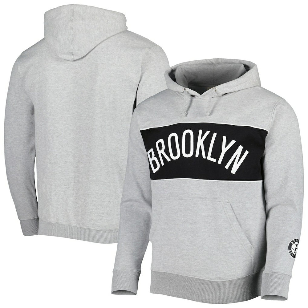 NBA Brooklyn Nets Wordmark French Terry Pullover Hoodie